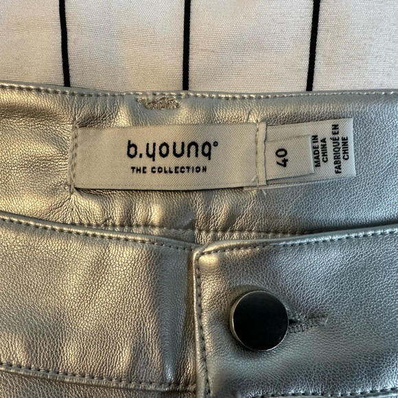 b.young BYDEASI Trousers. Silver. - Picture 5 of 11